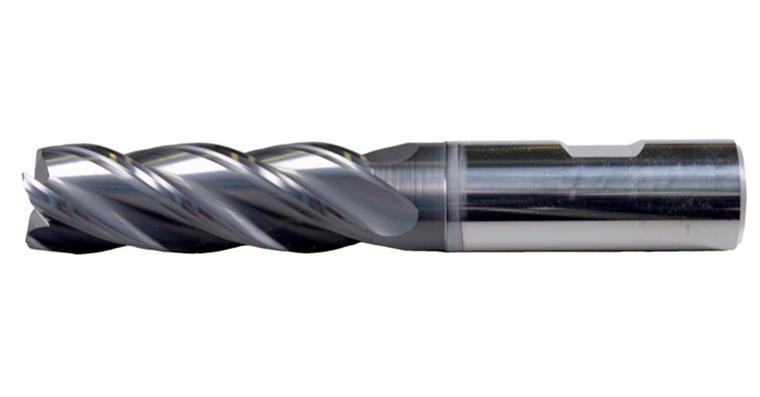 HHW SC HPC end mill INOX extra-long Alcrona Pro HB shank Z4 dia. 4