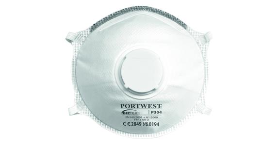 Breathing mask BIZTEX™ product type P304 FFP3 NR D PU=10 pieces