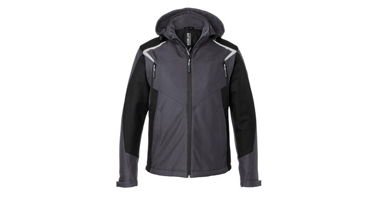 Jacket softshell winter BODYFORCE anthracite/black size M