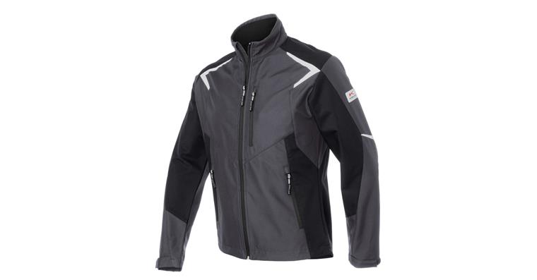 Softshell jacket BODYFORCE anthracite/black size 3XL