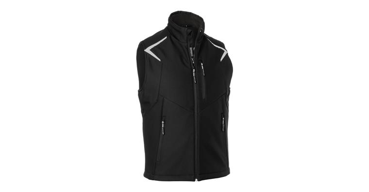 Softshell vest BODYFORCE black size L