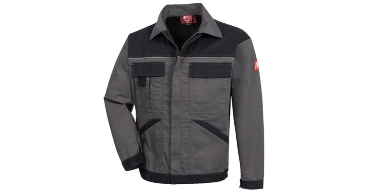 Jacke MOTION TEX LIGHT grau/schwarz Gr.106
