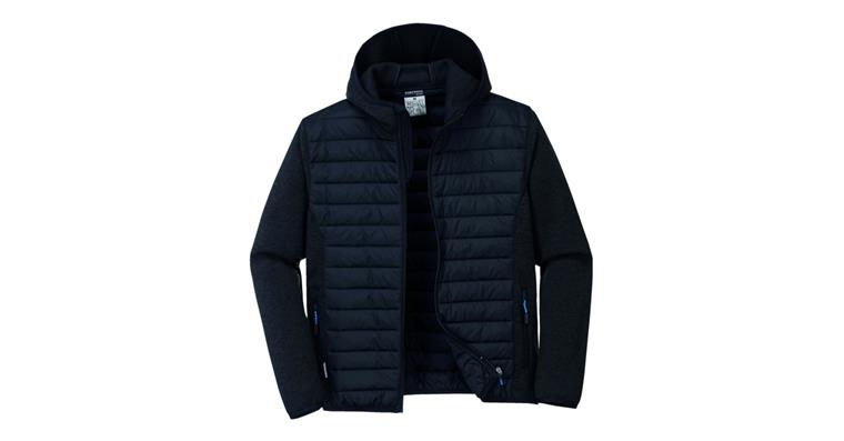 Quilted jacket KX3 graphite grey size S