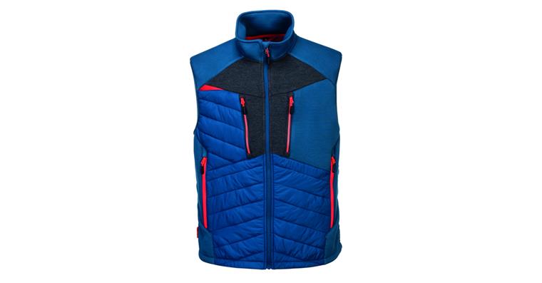 Steppweste DX4 metroblau Gr. 3XL