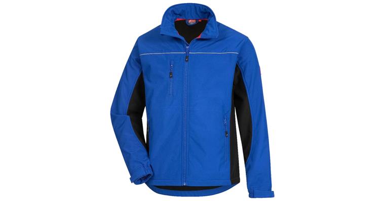 Softshell jacket Motion Tex cornflower blue/black size S