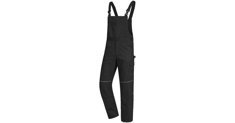 Latzhose MOTION TEX LIGHT schwarz Gr.46