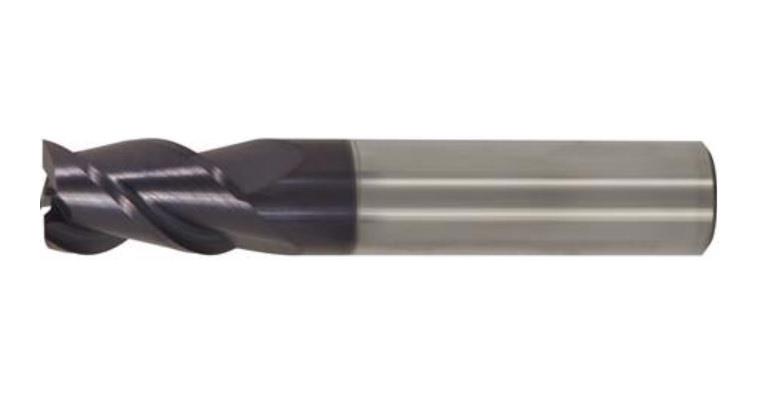 SC square end mill 3 CE DIN6535HA TiAlN long right twist approx. 45° 10 mm