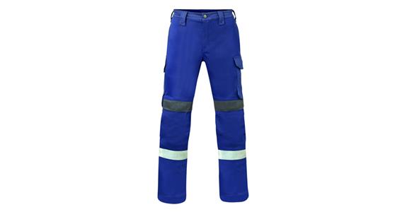 Welding protection trousers Force+ indigo blue/grey size 62