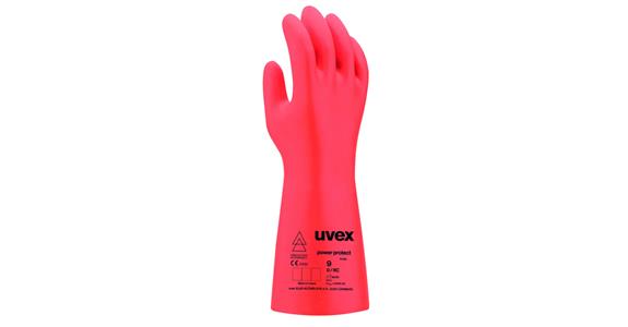 Electrician's protective glove uvex power protect V1000 PU=1 pair size 8