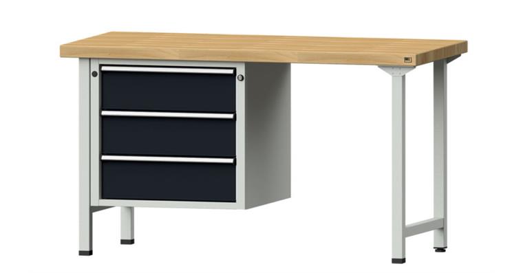 Hercules wood & steel solid computer desk discount