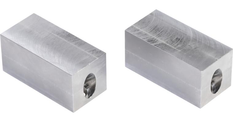 ATORN interchangeable jaw grips, aluminium for RS-Z 75 plain jaws 115 x 45 x 40 mm