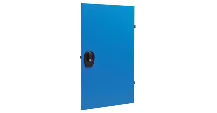 Hinged door 1 piece cabinet width 705mm useful height 900mm RAL 5012