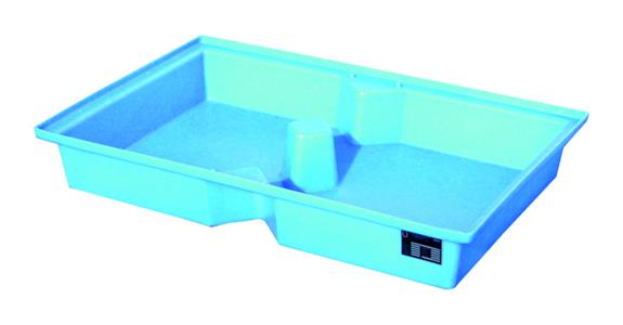 PE collection tray 1200X800X195mm collection volume 100 l