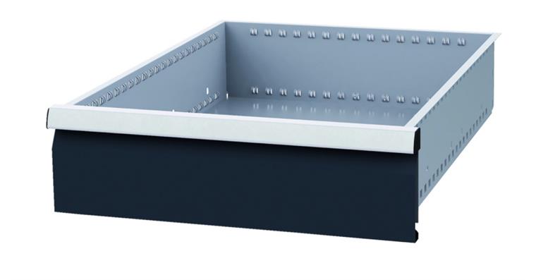 Drawer WxD 450x600mm full-exten. sl. 100 % 180kg front height 150mm RAL7035/7016