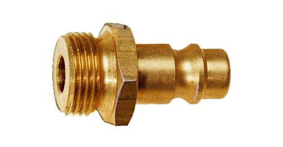 ATORN plug-in nipple G 3/8 inch external thread made of brass
