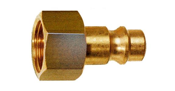 ATORN plug-in nipple G 1/4 inch female thread made of brass