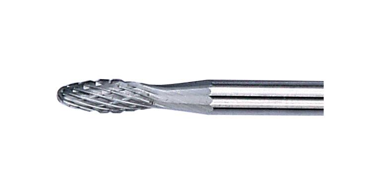 ATORN Hartmetall-Frässtift 3 mm H 0306.03 Z6 HM Zahnung 6