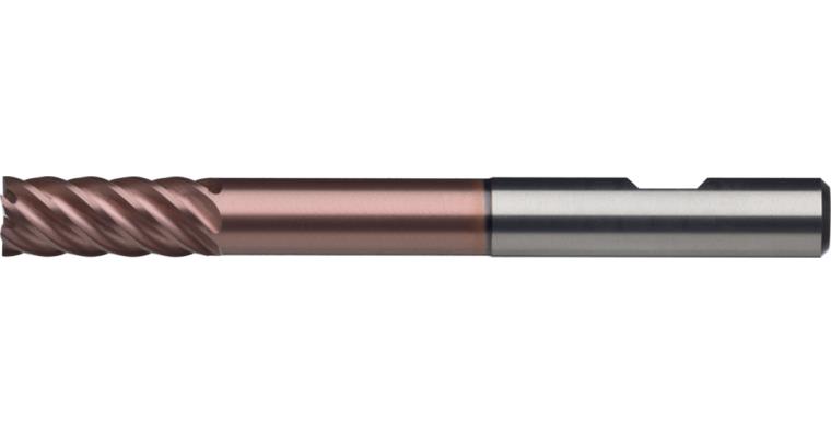 ATORN ULTRA solid carbide VA end mill, 4.0x11x57 mm, DIN 6535, HB shank
