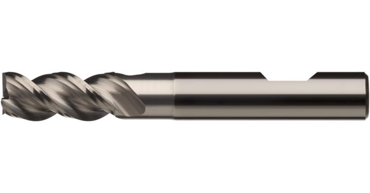 ATORN solid carbide end mill T3 HB, 4.0 x 12 x 18 x 57 mm, plain