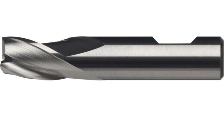 ATORN Vollhartmetall-Eingwegfräser 3 Schneiden 7,75 mm MF Schaft DIN 6535HB