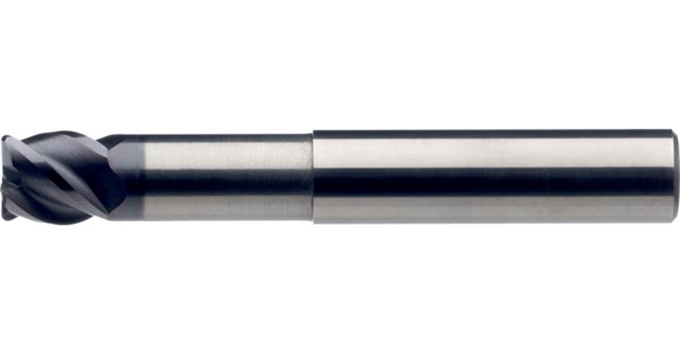 ATORN SC torus milling cutter, short blade dia. 8.0x9x26x64 mm r1.0 T=4 RT52