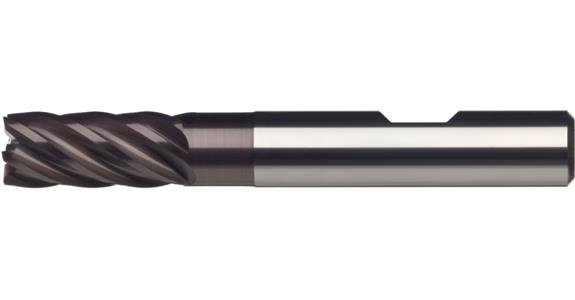 ATORN Vollhartmetall-Schaftfräser TiNAlOx Z=6 10,0x30x80mm Schaft DIN 6535 HB