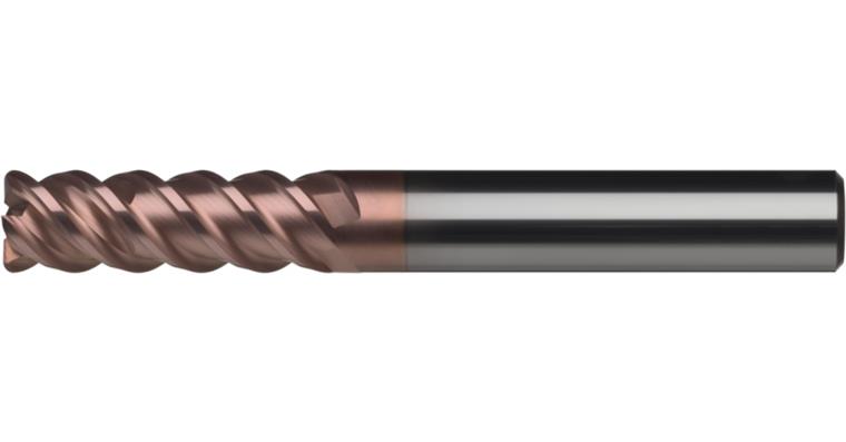ATORN SC HSC end mill, T=4, 20.0 mm, DIN 6535HA TiAlN shank, L=60