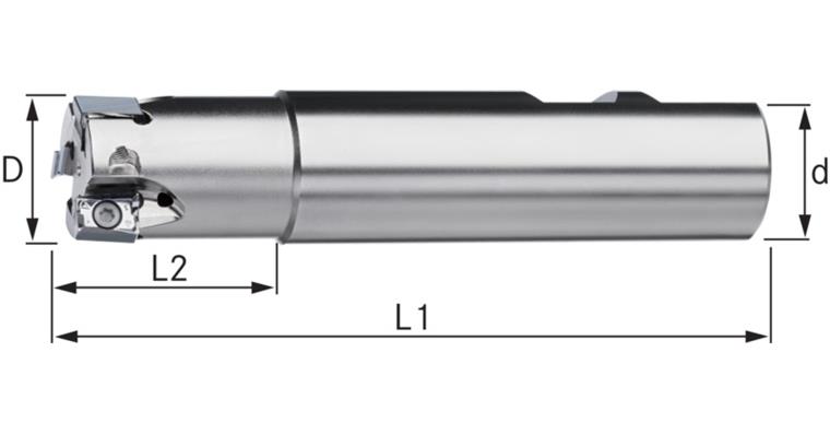 ATORN end mill, 90 degrees, 20.0 mm T=3