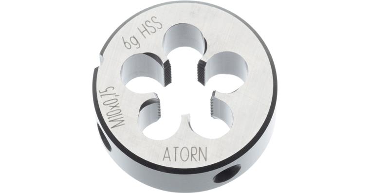 ATORN Schneideisen HSS EN 22568 MF12x1,5 6g Aussendurchmesser 38 mm