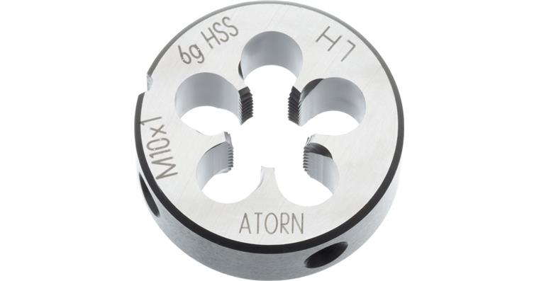 ATORN Schneideisen HSS EN 22568 MF-L 24x1,5 6g Aussendurchmesser 55 mm