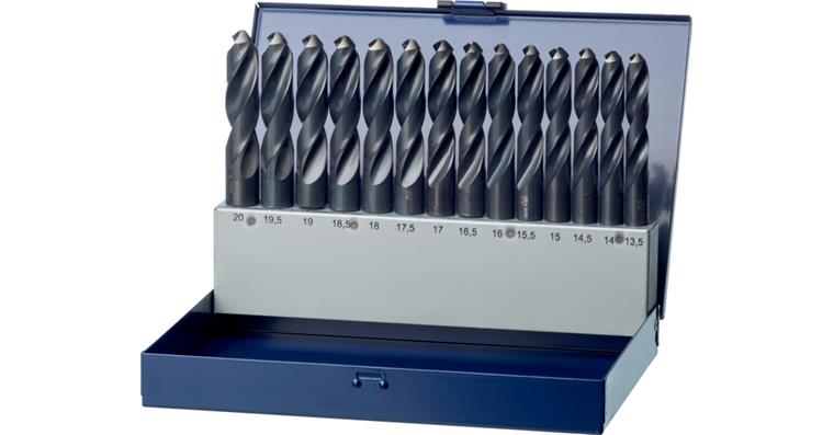 ATORN Spiralbohrer Satz Typ N Durchmesser 13,5-20,0 mm um 0,5 steigend