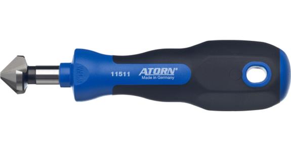 ATORN Handentgrater 90 Grad HSS Z3 15,0 mm