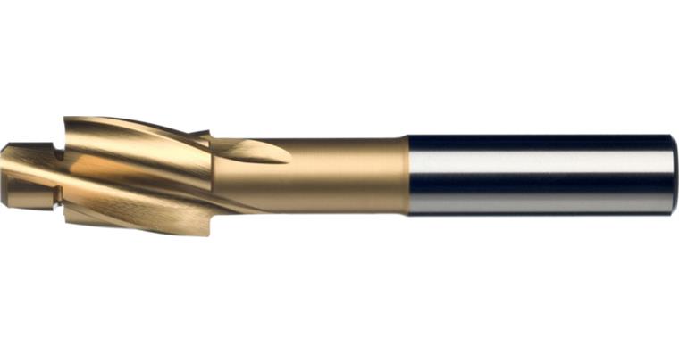 ATORN Flachsenker 180 Grad HSSE-TiN Dulo fein Z=3 STK M5 10,0 mm x 5,3 mm HA