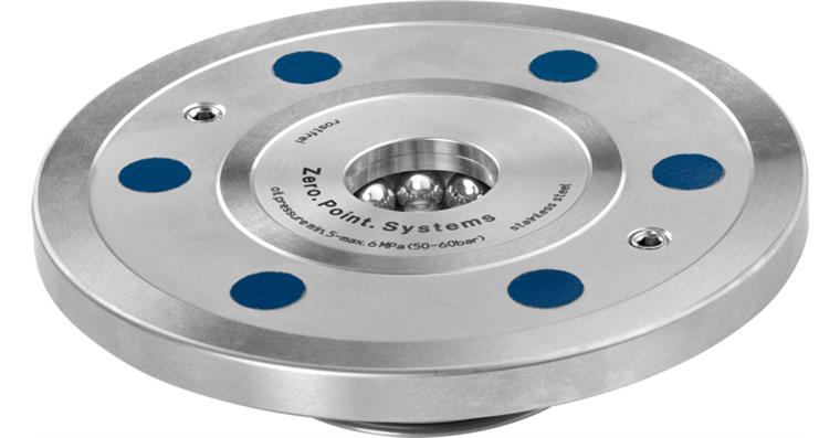 ATORN mounting clamp module type K 10.2 zero-point clamp system diameter 112 mm
