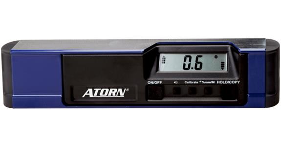 ATORN Neigungsmessgerät elektronisch 256 mm Gesamtlänge