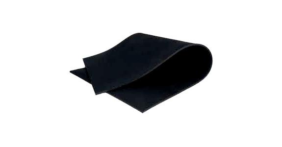 ATORN rubber adapter mat 3 x 200 x 300 mm, black