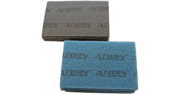 ATORN Abraflex Schleifvlies-Handpad Maße 150x210mm Korn A-280, grob, Farbe blau