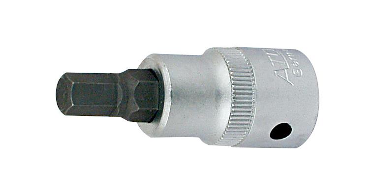 ATORN Schraubendrehereinsatz 6 mm 1/2 Zoll für Innensechskant-Schrauben