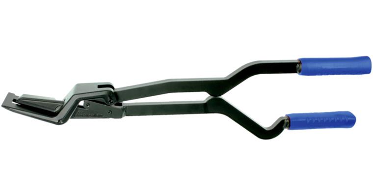 ATORN safety steel band shears, 600 mm, with lever transmission