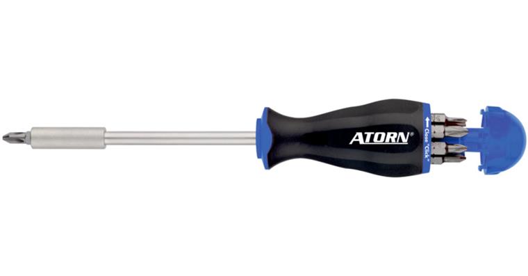 ATORN magazine bit holder with 8 bits and 1/4 inch magnetic holder
