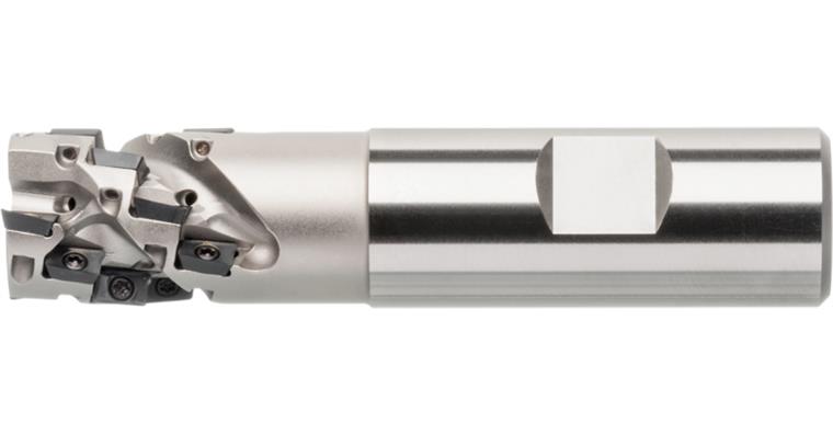 ATORN long edge milling cutter 90° with shank, diameter 25.0 mm T5