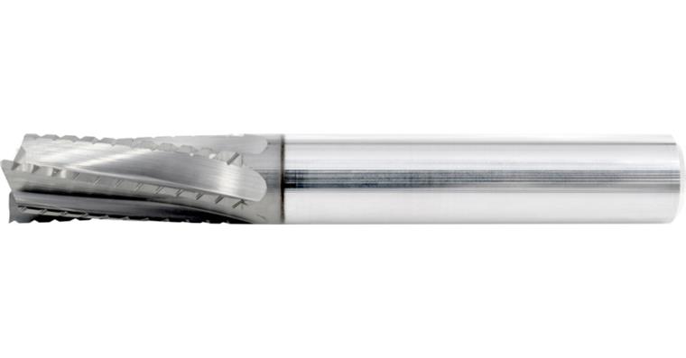 ATORN SC HSC end mill, diameter - G/CFRP diameter 8.0 mm W10° L:63x20 T=6 d8