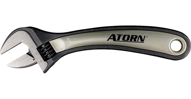 ATORN adjustable wrench 250 mm DIN 3117 B, adjustable using scale
