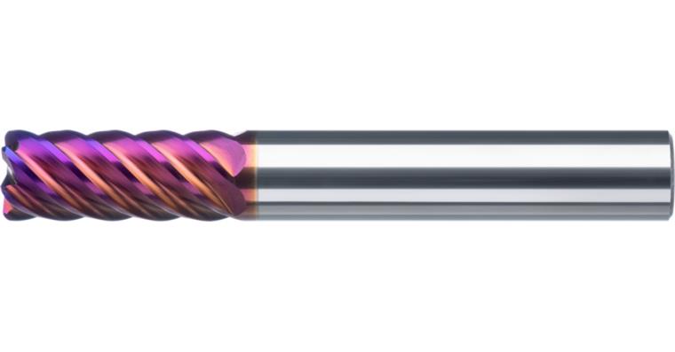 ATORN VHM Mehrzahnfräser ER TiAlSiN 16x36x92 mm Kantenradius 0,5 mm