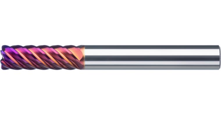 ATORN SC multi-tooth mill ER long TiAlSiN 4x12x65 mm edge radius 0.1 mm