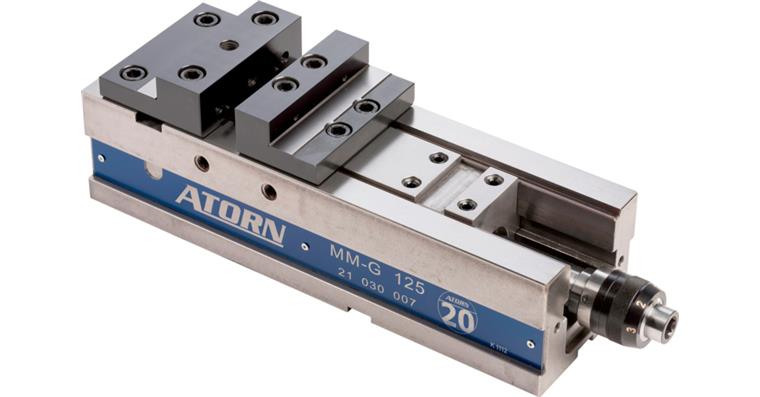 ATORN NC high-pressure machine vice MM-G 125 mm