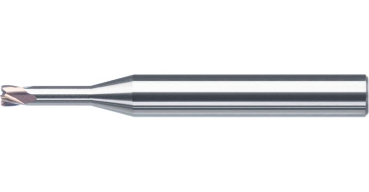 VHM Mini-Torusfräser Freistellungsdurchmesser 0,95 mm Kantenradius 0,1 mm Torus