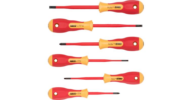 ATORN slim VDE screwdriver set, 6-piece, 3.5/4.0/5.5/6.5/PH 1/PH 2