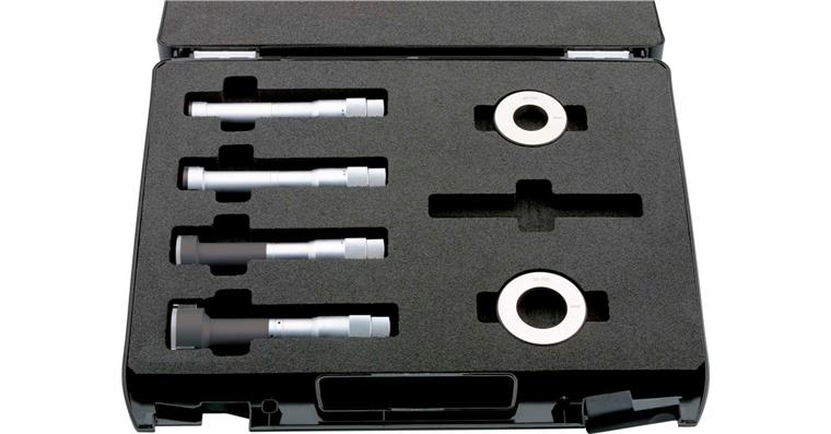 ATORN inside micrometer set, analogue, 6-12 mm measuring range, in case