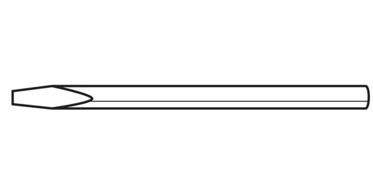 Ersatzlötspitze für Magnastat-Elektro-Lötkolben W101C gerade 5 mm